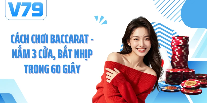 Cách Chơi Baccarat - Nắm 3 Cửa, Bắt Nhịp Trong 60 Giây